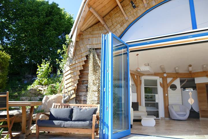 Gîte pour 4 personnes, avec jardin ainsi que sauna et terrasse dans Station de Markstein Grand-Ballon - 4