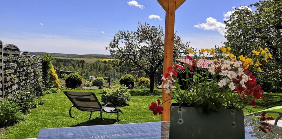 Ferienhaus für 3 Personen, mit Terrasse und Garten in Mansfeld