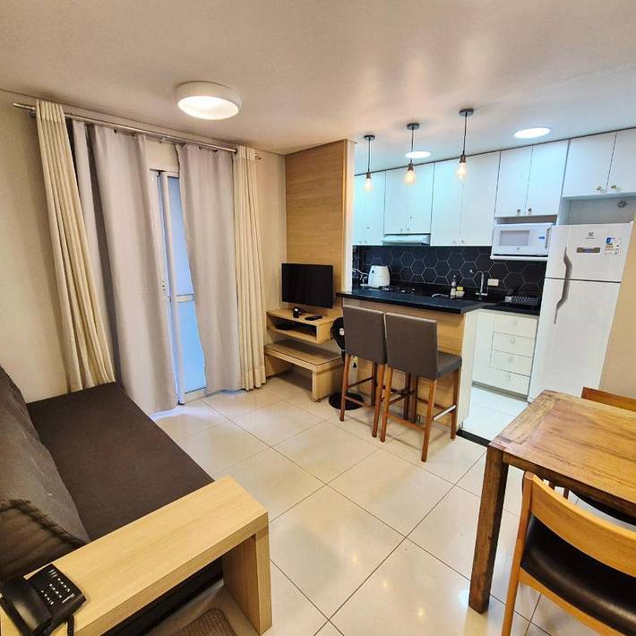 Apartamento de férias para 4 pessoas, com vista e sauna e ainda piscina and varanda em Bela Vista