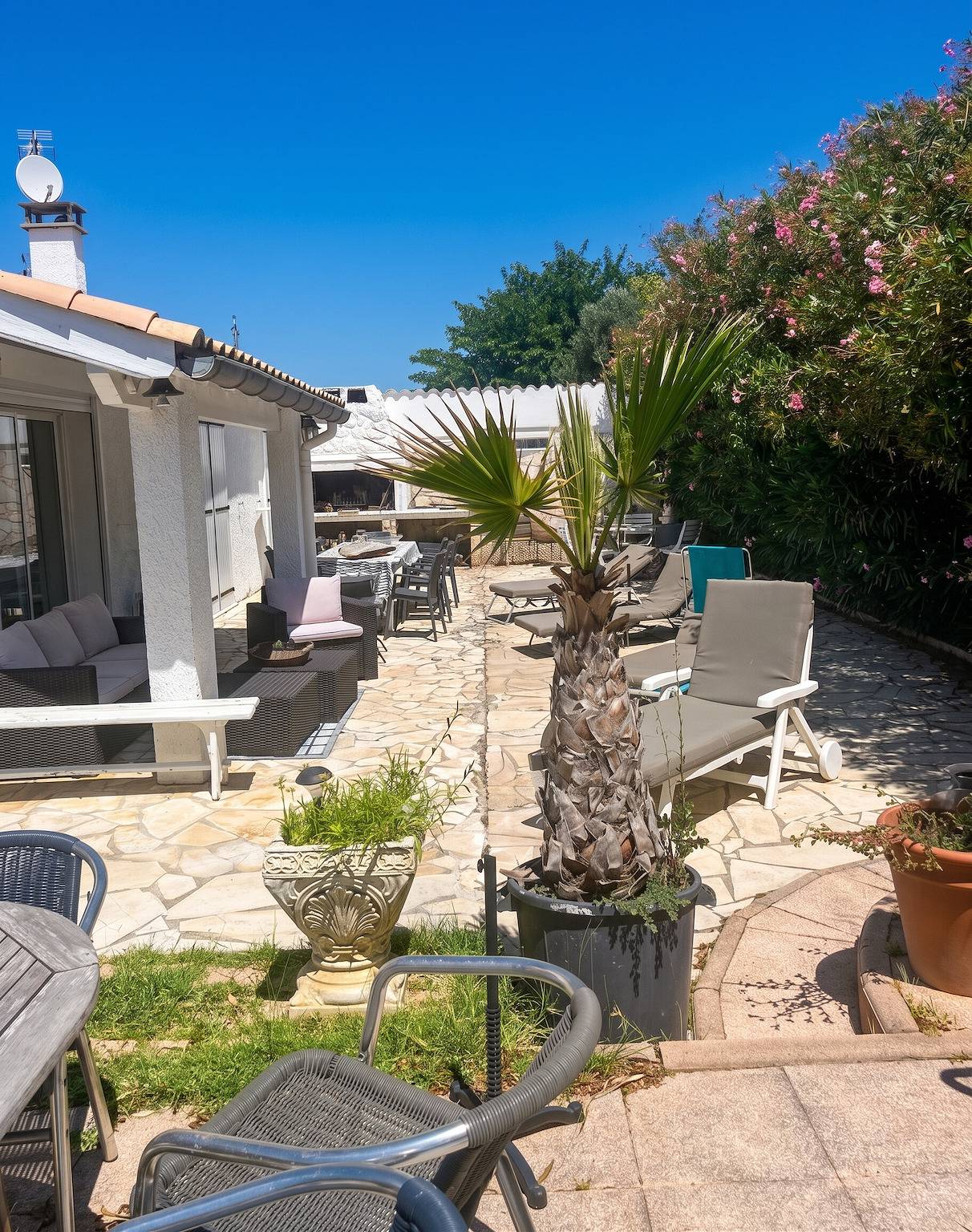 Charmantes Haus in Marseillan mit großem Garten und Terrasse in Marseillan, Mittelmeerküste (Frankreich)