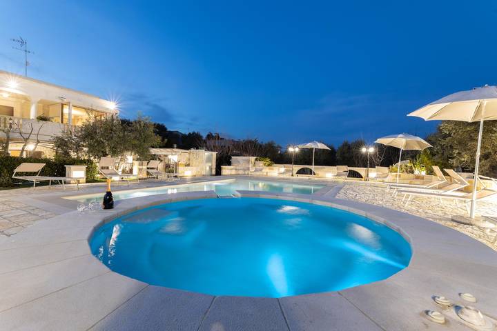 Gîte pour 6 personnes, avec piscine et balcon/terrasse, animaux acceptés à Ostuni - 4