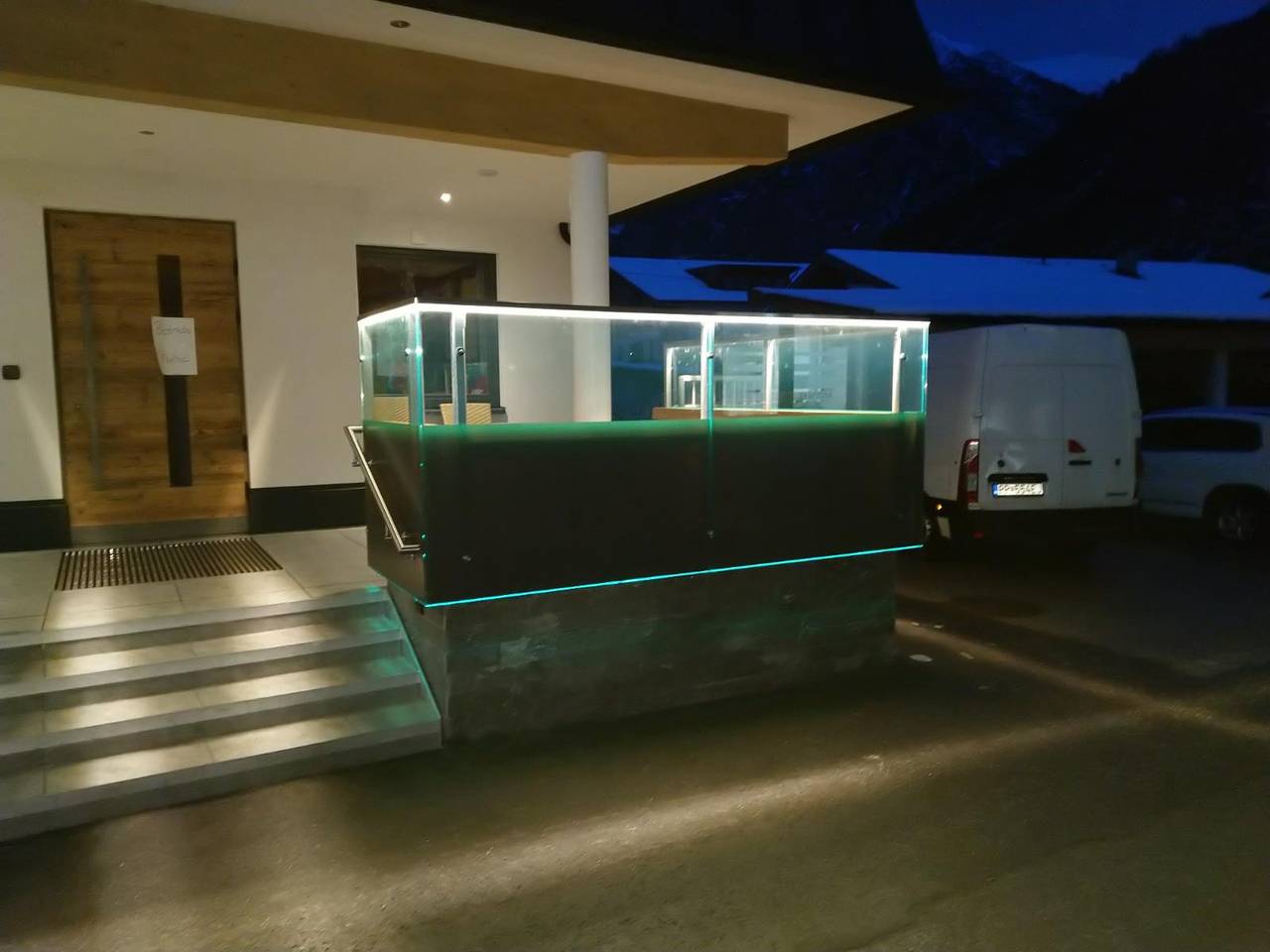 Dorfstube in Holzgau, Allgäuer Alpen (Österreich)