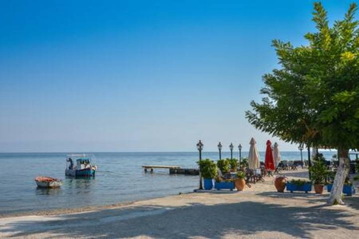 Ferienhaus für 4 Personen mit Pool in Psaras, Korfu