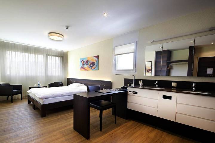 Hôtel pour 3 personnes, avec vue et jardin, animaux acceptés
