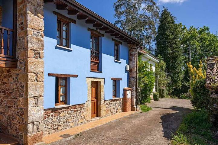 Casa rural para 5 personas, con jardín en Villaviciosa 