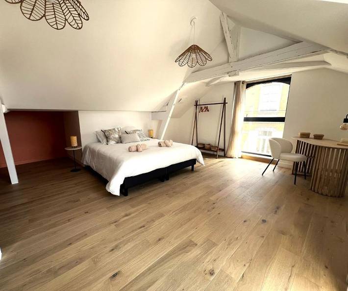 Apartamento de vacaciones para 3 personas, con jardín - 1