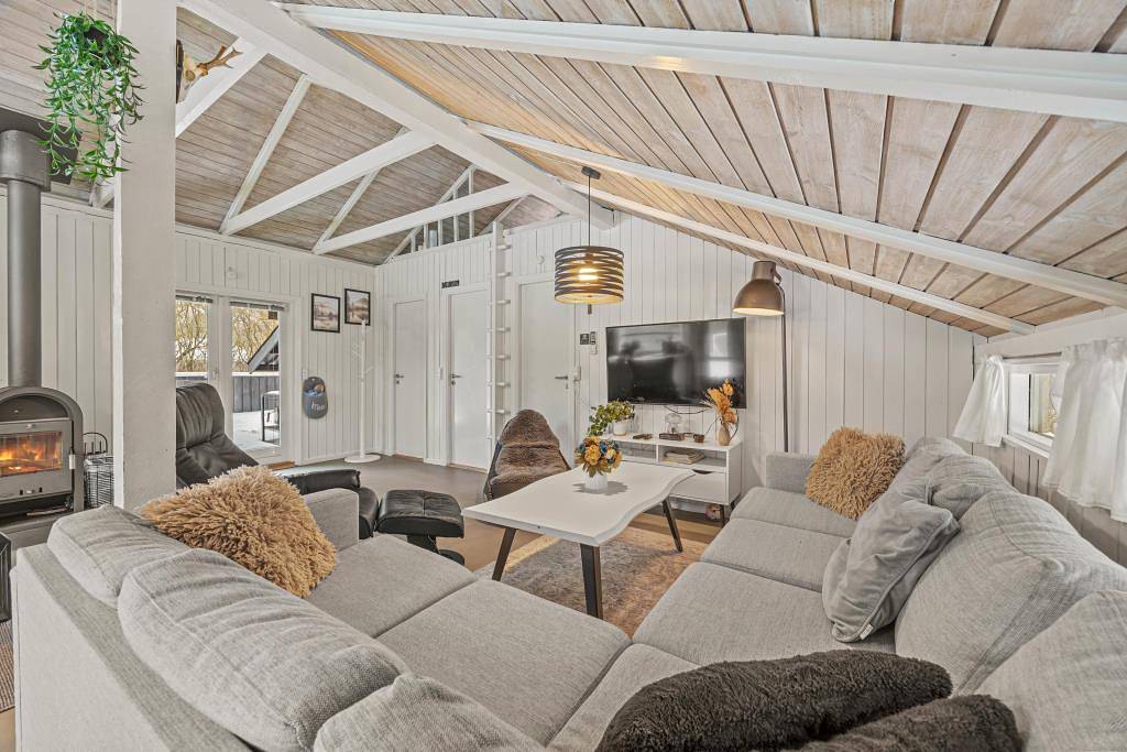 Klassisches Ferienhaus für 6 Personen mit Badetonne in Jegum, Jegum Ferieland