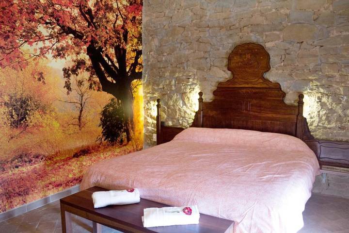 Gîte pour 6 personnes, avec Balcon ainsi que Terrasse et Vue à Sant Julià de Vilatorta - 3