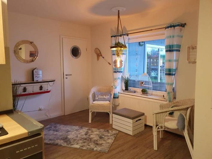 Ferienwohnung für 7 Personen, mit Balkon und Terrasse sowie Garten in Großsolt