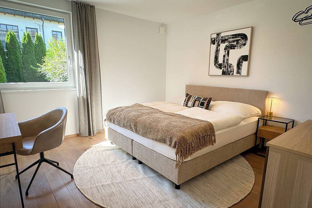 Ganze Wohnung, \"Verweilzeit\" Premium Apartments, 3-Zimmer, Garten, Vollausstattung & Parkplatz in Seekirchen am Wallersee, Bezirk Salzburg-Umgebung