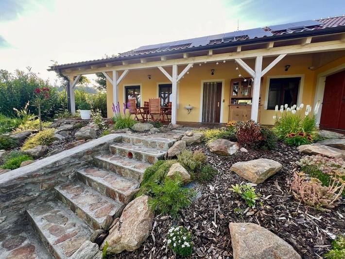 Ferienwohnung für 12 Personen, mit Garten und Terrasse sowie Ausblick - 1