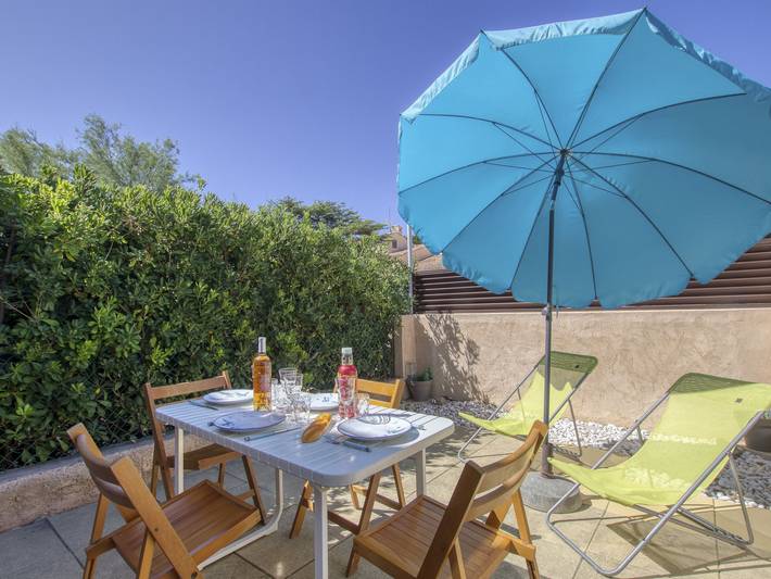 Appartement de vacances pour 4 personnes, avec jardin et terrasse