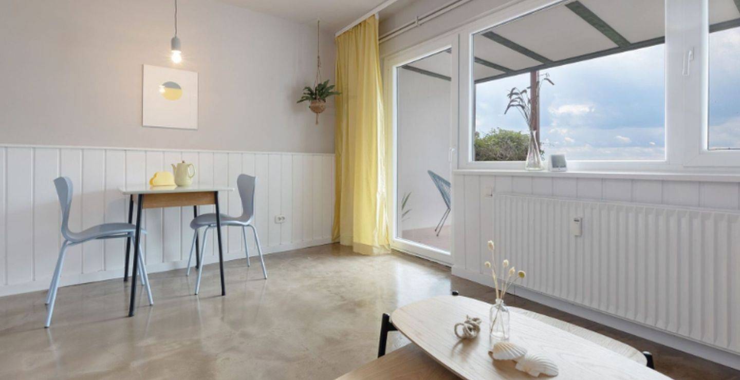 Ganze Wohnung, Waterkant – charmantes 2‑Zimmer-Apartment im Erdgeschoss mit Terrasse in Rettin, Ostholstein