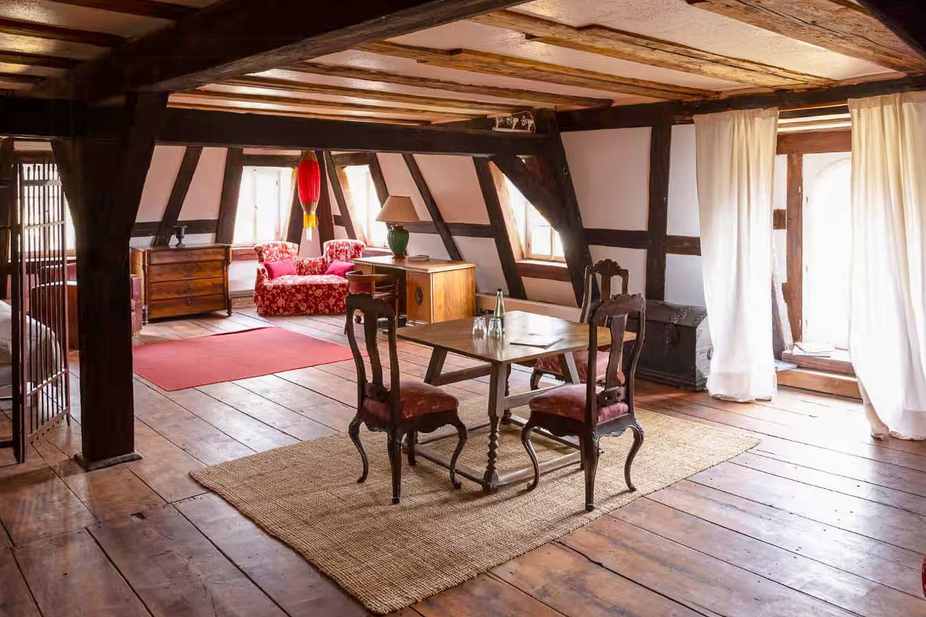 Historisches Fachwerk-Loft am Schlosspark in Unterschwaningen, Fränkisches Seenland