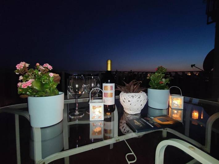 Ferienwohnung für 4 Personen, mit Terrasse und Ausblick, mit Haustier - 1