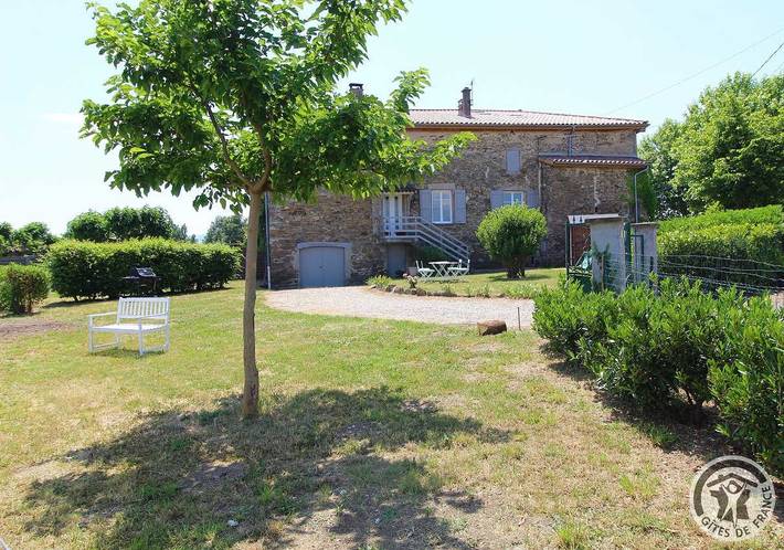 Gîte pour 4 personnes, avec Balcon ainsi que Jardin et Vue