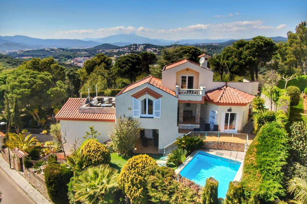 Costabravanatura – Villa Santa Cristina (Strand, Meerblick) in Blanes, Costa Brava