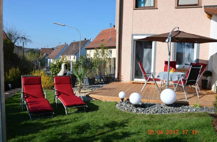 Ferienwohnung für 5 Personen, mit Garten in Naturpark Obere Donau