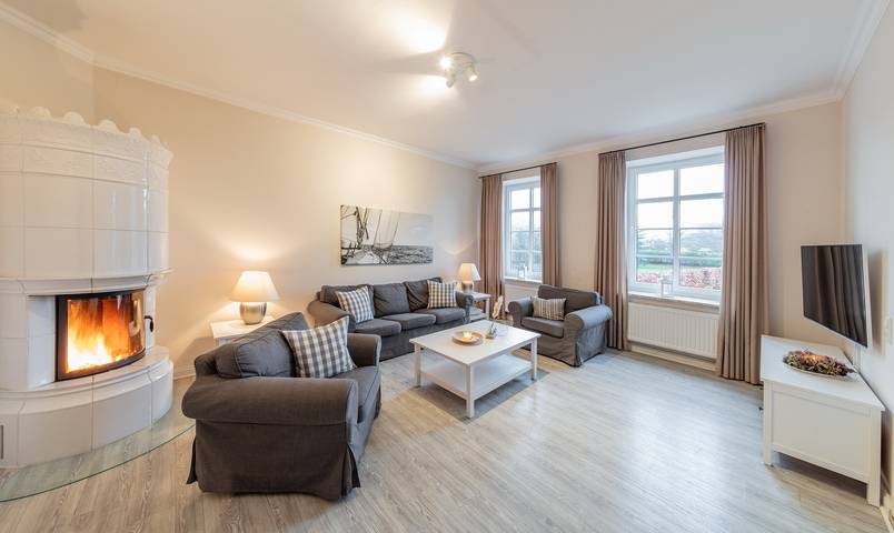 Ferienwohnung für 6 Personen, mit Sauna und Whirlpool sowie Garten in Westermarkelsdorf - 2