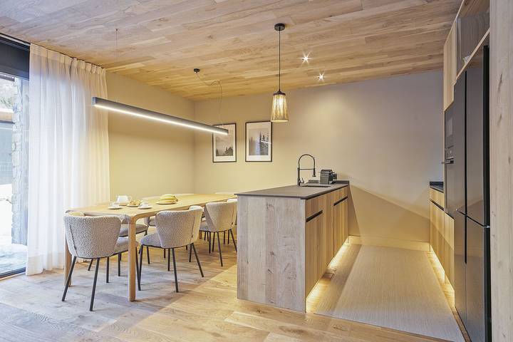 Appartement entier, Appartement de vacances pour 6 personnes avec terrasse in Naut Aran, Baqueira Beret