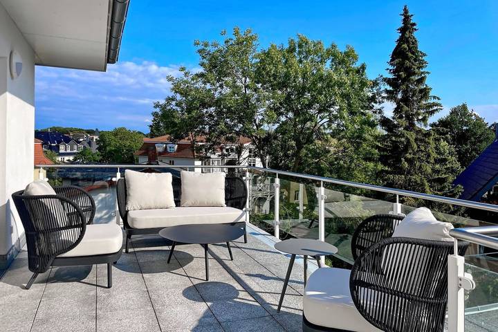 Ferienwohnung für 2 Personen, mit Balkon in Kühlungsborn