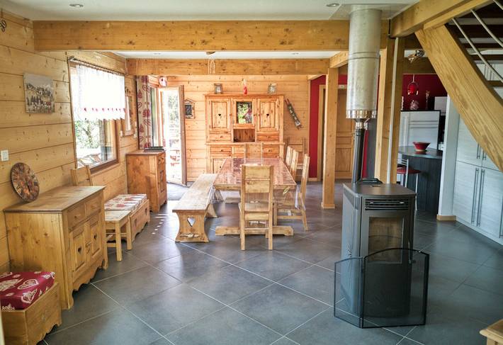 Chalet pour 10 personnes, avec terrasse et jardin à La Bresse - 4