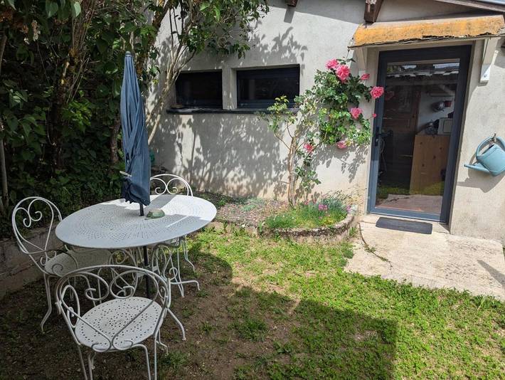 Appartement de vacances pour 4 personnes, avec Terrasse ainsi que Jardin et Vue