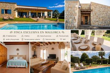 Villa in Manacor, East Majorca für 8 