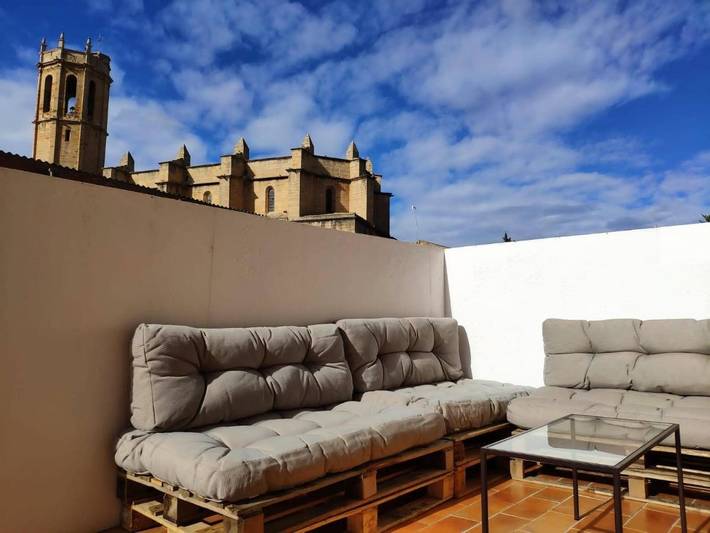 Casa rural para 6 personas, con Balcón y Terraza además de Piscina y Vistas en Cretas
