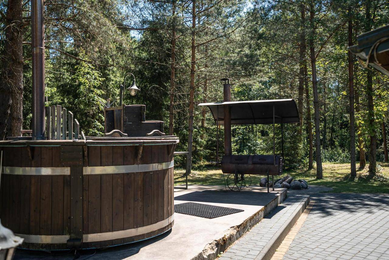 Namelis su pirtele in Alytus district