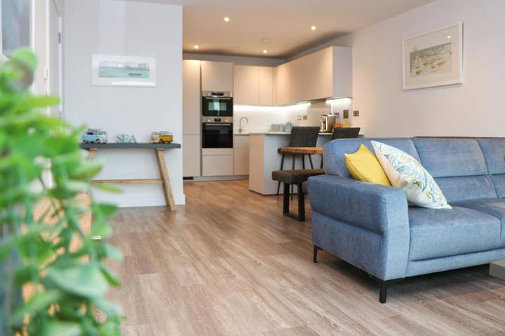 Holiday rental for 4 people, with balcony and view in St. Merryn
