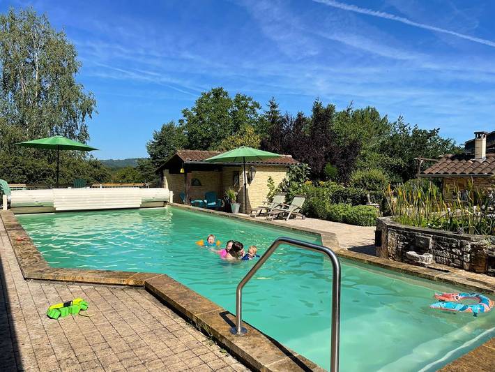 Gîte pour 5 personnes, avec balcon ainsi que piscine et jardin à Sainte-Nathalène - 2