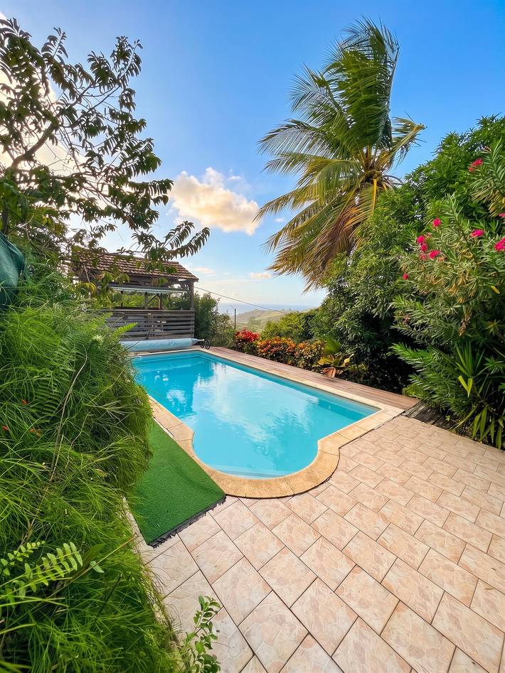 Schöne Villa mit privatem Pool in Le Carbet in Le Carbet, Martinique