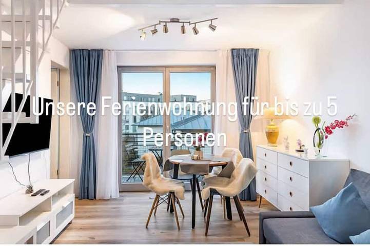 Ferienwohnung für 5 Personen, mit Balkon