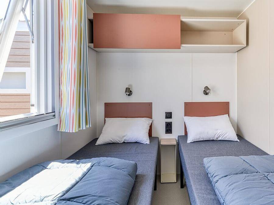 Hu Montescudaio village - Mobilheim 6 personen - Mobilheim | Premium | 3 Schlafz. | 6 Pers. | Terrasse Lounge | Klimaanlage | Tv in Montescudaio, Etruskische Küste