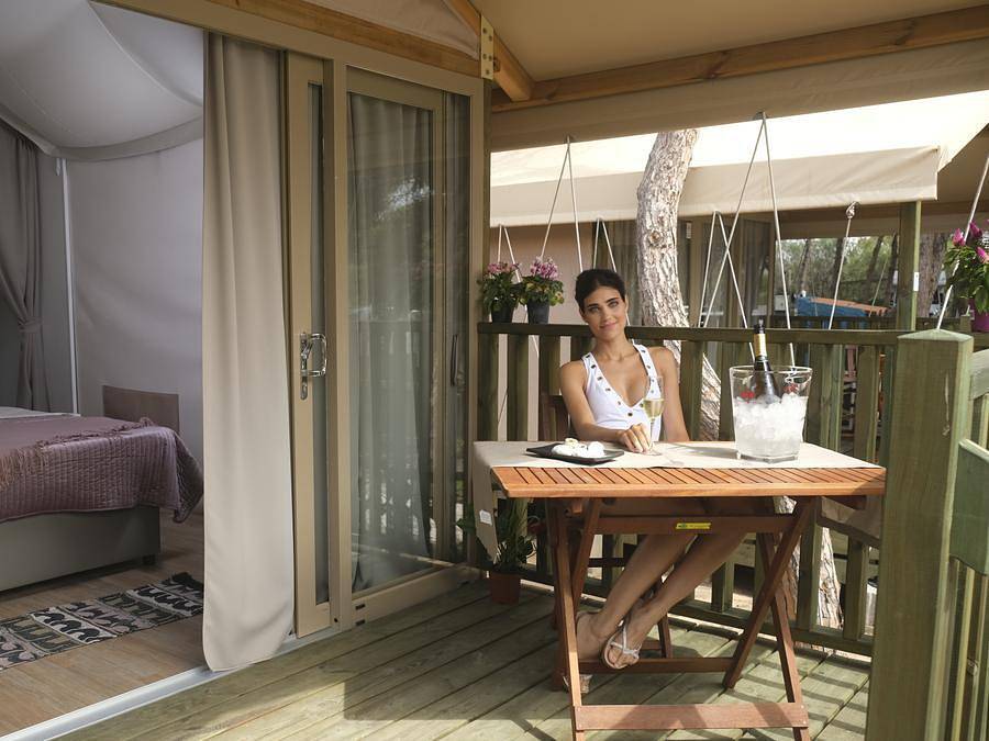 Camping Torre del Porticciolo - Zelt 2 personen - Lodge Tent Mini in Sassari Provinz