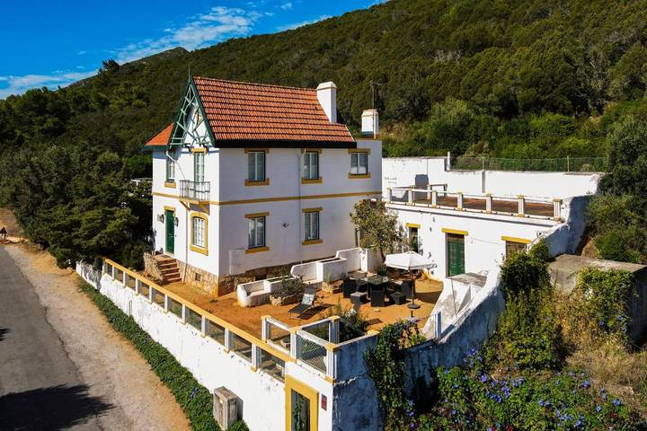 Location de vacances pour 10 personnes, avec Balcon et Vue dans Portinho da Arrábida