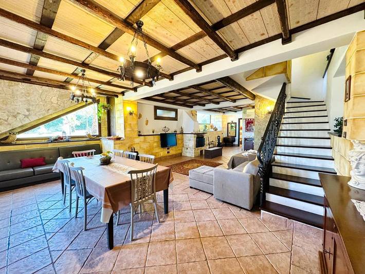 Villa pour 8 personnes, avec Terrasse ainsi que Jardin et Vue à Carini - 4