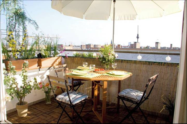 Ferienwohnung für 4 Personen, mit Balkon - 1