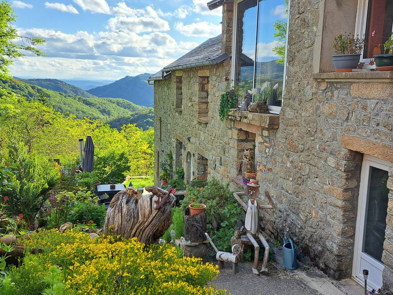 Chambre d'hôtes La Bouletière - Chambre in Dourbies, Parc national des Cévennes