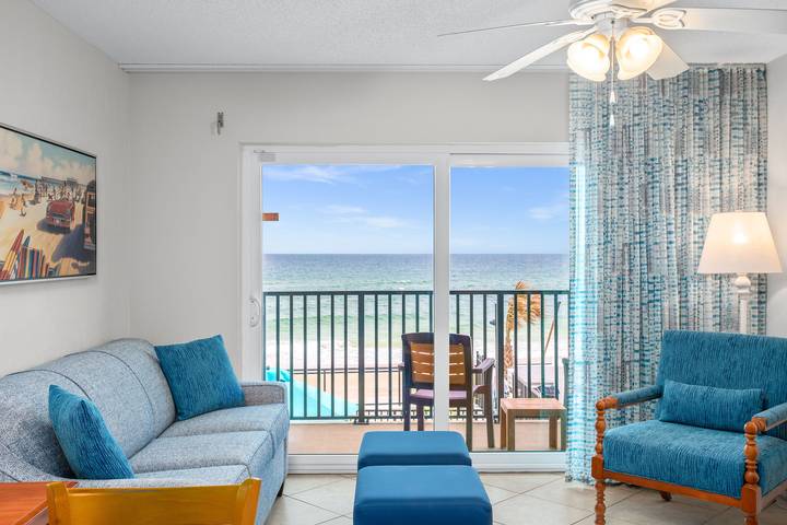 Vacation rental for 4 people, with sauna and balcony as well as pool in Ormond Beach