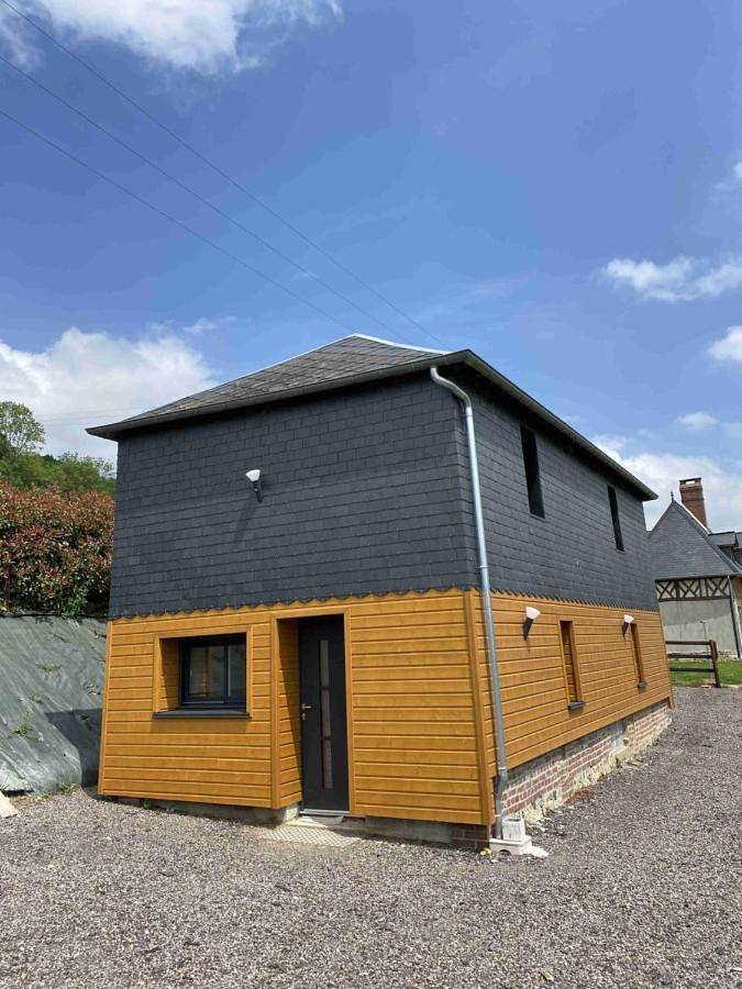 Location de vacances pour 4 personnes, avec terrasse et vue dans Tourville-sur-Pont-Audemer