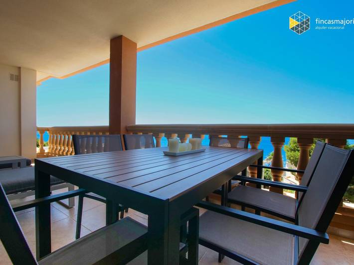 Ferienwohnung für 3 Personen, mit Meerblick und Terrasse in Cala Pi - 2