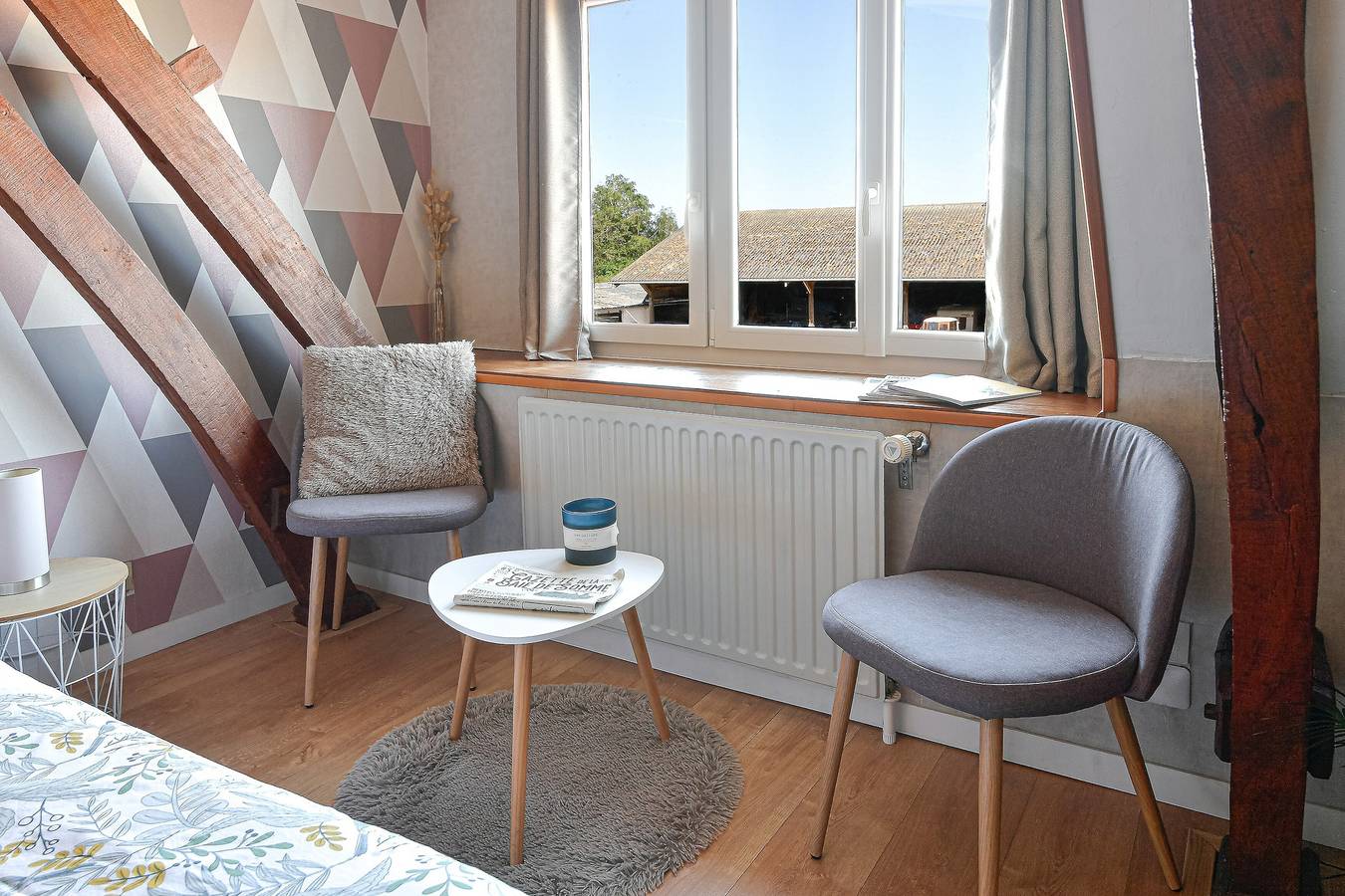 Chambres d'hôtes 'À La Ferme 2 Pers' avec terrasse partagée et Wi-Fi in Forest-Montiers, Région d'Abbeville