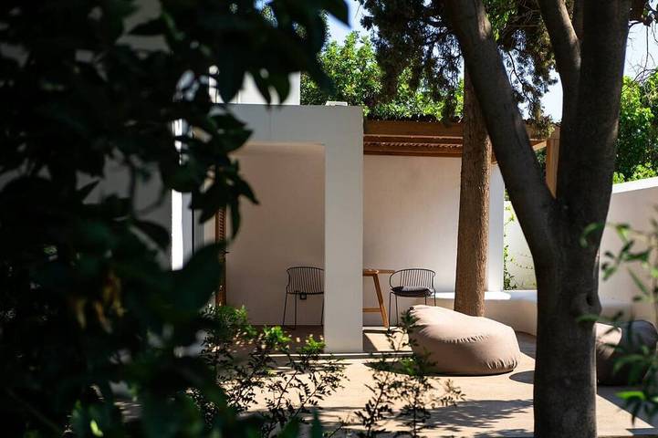 Bungalow für 3 Personen, mit Garten auf Kreta