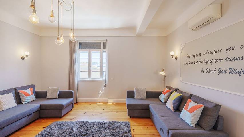 Appartamento per 10 persone, con balcone in Porto