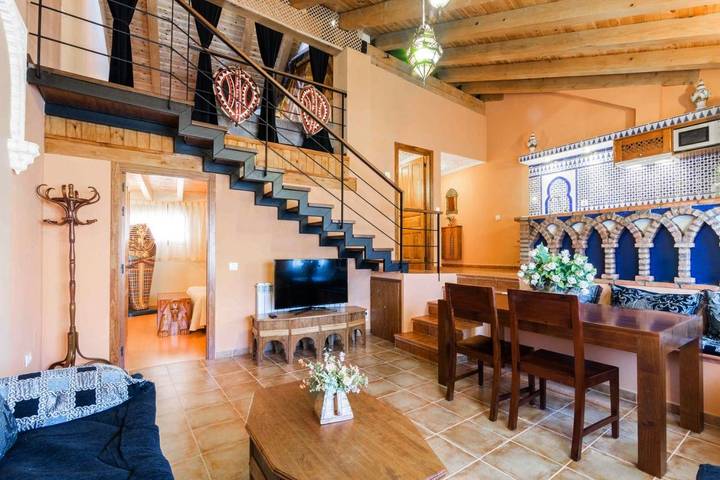 Casa rural para 4 personas, con Balcón y Terraza además de Jacuzzi y Jardín en Provincia de Zaragoza
