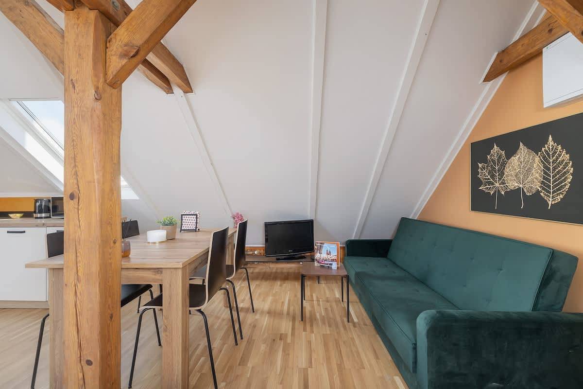 Apartamento entero, Pl. Bawół 6 | Air-conditioned Apartment | Parking in Kazimierz, Cracovia