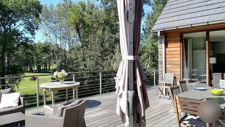 Location de vacances pour 8 personnes, avec jardin et terrasse dans Golf des Dunes - 2