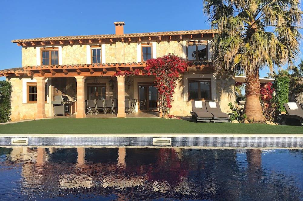 Finca Lorenzo, stilvoll, großer Pool 4,5x14m, 5min zum Strand, Wifi ,Klima in Muro, Mallorca Norden